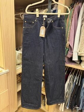 Meshki Dark Indigo Boot-Cut Jeans